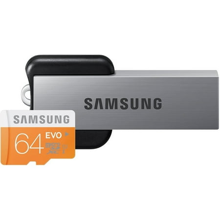 Samsung EVO 64 GB microSD Extended Capacity (microSDXC) - Class 10 - 1