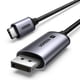 thumbnail image 1 of UGREEN Cable USB C a DisplayPort 1.4 8K@60Hz 4K@240Hz Cable Thunderbolt 4/3 a DisplayPort USB C a DP 1.4 32.4 Gbps Alu trenzado Compatible con MacBook Pro/Air, iPad, Mac Mini, Galaxy, XPS 15 3M, 1 of 8