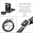 thumbnail image 4 of Crossbody Case for Samsung Galaxy Z Flip 5 5G Case Black,Credit Card Holder Crossbody Leather Wallet Case with Lanyard Neck Strap for Women Girls Galaxy Z Flip 5 Phone Protective Cover, 4 of 16