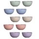 thumbnail image 2 of 1 Set 10Pcs Straw Salad Bowls Mixing Bowls Set Rice Bowls (Assorted Color), 2 of 3