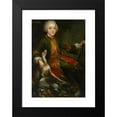 thumbnail image 2 of Augustyn Mirys 11x14 Black Modern Framed Museum Art Print Titled - Portrait of Jozef Sapieha, 2 of 5