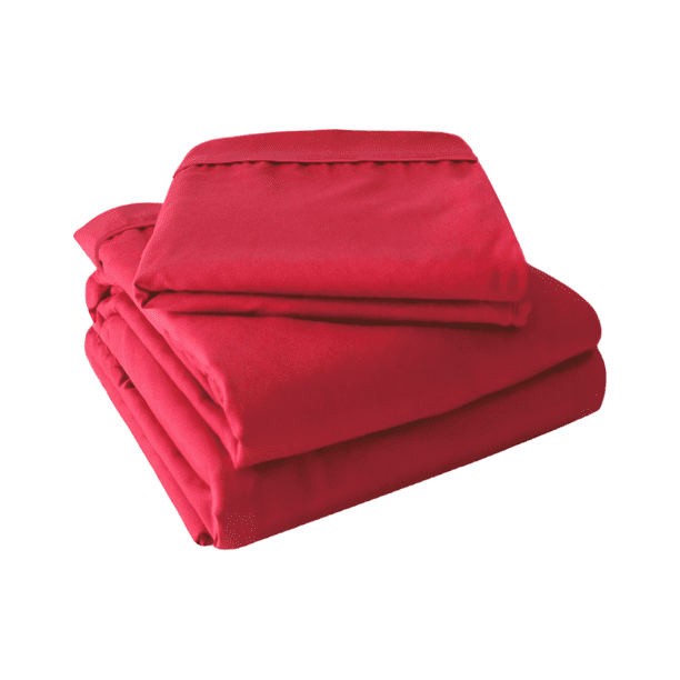 Juego de Sábanas Microfibra Rebeca Koala Queen Size Rojo