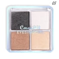 thumbnail image 3 of Xihbxyly Bandeja de Sombras de Ojos de 18 Colores, Forma Tridimensional, Fácil de Colorear, Maquillaje de Escenario, Hermosa Sombra de Ojos, 3 of 3