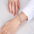 thumbnail image 4 of Pulsera de plata de ley S925 de 5 mm/3,3 mm, pulsera sencilla y exquisita, regalo multifuncional, 4 of 5
