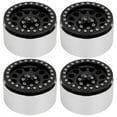 4Pcs 2.2in Metal Lock tire Wheel Hub Heavier Accessory for Rock Crawler