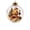 Santa, variant on Light‑Up 3D Christmas Ball Ornament,Acrylic Hanging Christmas Story Ornament,Battery Operated Glowing Christmas Tree Scene Decoration For Holiday Home Indoor Decor(Reindeer-2.76")