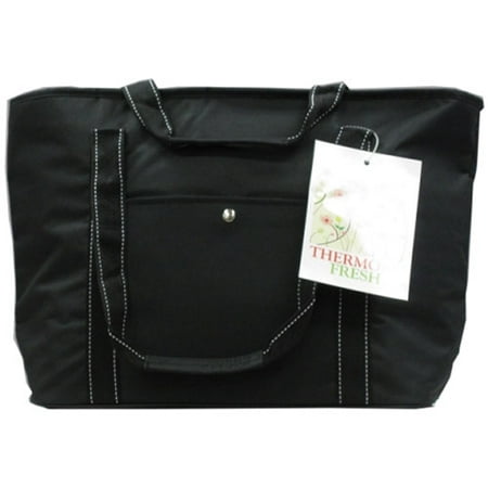 Easy Wheels Insulated Shopping Bag, Black, 1ct - 0