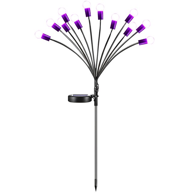 Luces solares para jardín IP65, luces decorativas impermeables, 2 uds., luz de hadas de Halloween