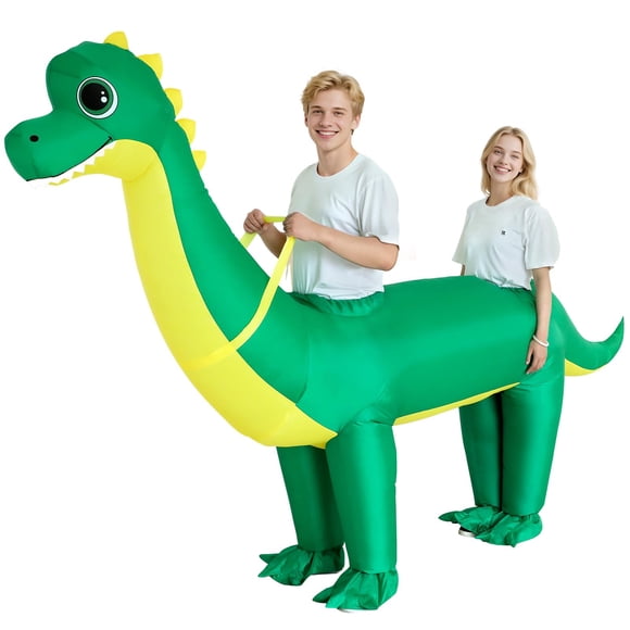 Disfraz Inflable de Dinosaurio Brachiosaurus para 2 Personas XYJKIDSES