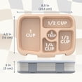 thumbnail image 2 of Bentgo Kids 5-Compartment Leak-Proof Bento-Style Lunch Box (Whimsy & Wonder Collection) - Ideal for Ages 3-7, Drop-Proof & Durable, Dishwasher Safe, & Made with BPA-Free Materials (Checker Gradient), 2 of 8