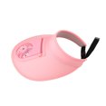 thumbnail image 1 of Sombrero para el Sol Qarigey con Ventilador Ajustable Rosa, 1 of 6
