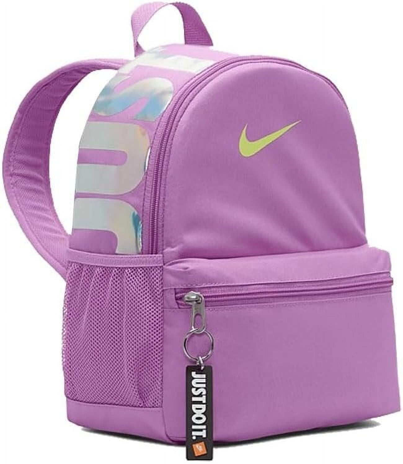 Nike Futura Fuel Pack Unisex Backpacks with Mesh Pocket Color Purple Black Walmart