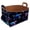 Multicolor 2, variant on Shark Blue Storage Basket Collapsible Storage Bin, PU Foldable Basket Convenient Box Storage Organizer with Handles for Shelves Office Bedroom Closet Nursery Toys Laundry
