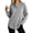 Gray, variant on Long Sleeve Henley Top Athletic Tunic Shirt for Active Daily Wear Workout Casual Outing 1-Pack