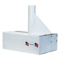 Noramco R242406N 10 gal. Clear Plastic Twist Tie Trash Bag Liner 24 x 24 in.