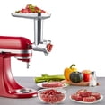 thumbnail image 3 of Gvode Metal Food Grinder Attachment for KitchenAid Stand Mixers Including Sausage Stuffer Accessory, 3 of 5