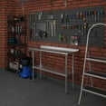 thumbnail image 6 of AmGood 18" X 48" Stainless Steel Work Table with 1.5" Backsplash | Metal Kitchen Food Prep Table | NSF, 6 of 9