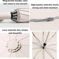 thumbnail image 4 of Breliio Umbrella - Mini Clip Umbrellas, Breliio Travel Umbrella Lightweight Compact, Folding and Portable, Reflective Safety Strip, Dual Use on Sunny and Rainy Days, 12 Ribs, 4 of 9