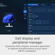 Dell 27 Plus 4K Monitor 27 UHD 120Hz IPS Anti-glare Computer Display Ash White, S2725QS