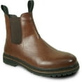 thumbnail image 1 of bravo! Men Waterproof Winter Boot MARK-2 Chelsea Boot Fur Lined with Double Gore Brown, 1 of 7