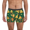 thumbnail image 1 of Balery Pizza Calzoncillos bóxer para hombre, ropa interior de algodón suave y transpirable con cinturilla de nailon-XX-Large, 1 of 5