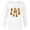 White, variant on Disney Princess Holiday Christmas Gingerbread Cookie Castle - Long Sleeve T-Shirt for Men - Customized-White