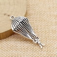 thumbnail image 2 of HOOUN 58 Pcs Antique Silver Brolly hop Charms Pendant 40X18MM C13440, 2 of 2