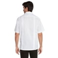 thumbnail image 4 of 9 Crowns Essentials Men's Guayabera Button Down Shirt (White, 4XL), 4 of 4