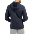 thumbnail image 2 of Men's-Cutter & Buck  Navy North Carolina Tar Heels Roam Eco Recycled Half-Zip Pullover Hoodie, 2 of 2