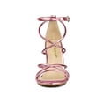 thumbnail image 6 of BLISSFUL STEP Women's Open Toe Strappy Straps Prom Stiletto Heels Sandals Pink 7, 6 of 8