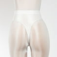 thumbnail image 2 of B91xZ Strings pour Femmes Mode Taille en V Culottes Hipster,TTG Blanc, 2 of 4