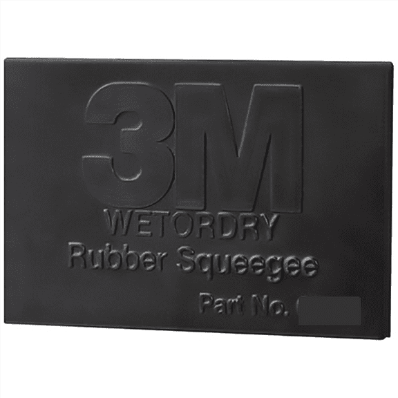 3M Wetordry™ Rubber Squeegee, 05517, 2-3/4 in x 4 1/4 in, 50 Count