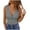 Gray-08, variant on Mittory Womens Lace Patchwork Sexy Deep V Neck Knitted Vests Summer Camis Tank Tops
