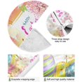 thumbnail image 3 of Dreamtimes Easter Eggs Christmas Tree Skirt 36", Easter Tree Skirt Double Layers Polyester Easter Tree Skirt for Easter Holiday Party Decoration, 3 of 6