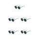 thumbnail image 2 of Guardurnaity Gafas de sol redondas para niños, gafas para bebés, facial clásico para niños pequeños con montura redonda, Unisex para Type2 NO2, 2 of 6