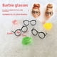thumbnail image 2 of Gafas pequeñas universales para muñecas, juguete de alambre de acero galvanizado, accesorios de juguete, marco de gafas, 2 of 5