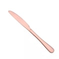 thumbnail image 1 of Xiao Hua 4 cuchillos de acero inoxidable para mesa, para casa, restaurante, hotel, color oro rosa, 1 of 5