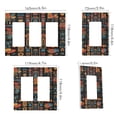 thumbnail image 2 of Yayeee Rocker Switch Wall Plate 1-Gang 4.6"x2.9" Home Decorative Outlet Cover, Black Geometric, 2 of 6