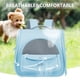 thumbnail image 5 of Mochila para gatos Transportador de mascotas de malla transpirable Correas de hombro dobles para uso en exteriores, 5 of 6