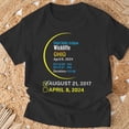 thumbnail image 3 of Total Solar Eclipse April 8 2024 Ohio Wickliffe TShirt, 3 of 6