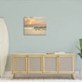 thumbnail image 2 of Rising Sun Seaside Beach Morning Coastal Photograph Gallery Wrapped Canvas Print Wall Art, 2 of 7