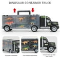 thumbnail image 5 of SEELOK  Dinosaur Toys Truck Transport Carrier Truck Toys with 6 Pcs Dinosaur Toys Animals Toys for Kids Boys Girls 3-6 Years Old, 5 of 5