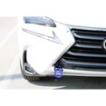 thumbnail image 4 of Blue Track Racing Style Tow Hook Ring For Lexus NX200 NX200t NX300h, Made of Lightweight Aluminum, 4 of 9