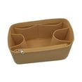 thumbnail image 4 of Milageto Purse Organizer Insert for Handbags Cosmetic Bag Handbag Organizer Khaki 41x18x25cm, 4 of 8