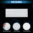 thumbnail image 4 of Unique Bargains 20 Pcs Reflective Stickers, 3.11"x1.18" Rectangle Shape Safety Tape Reflector Universal for Cars Trucks Trailers Waterproof PET White, 4 of 7