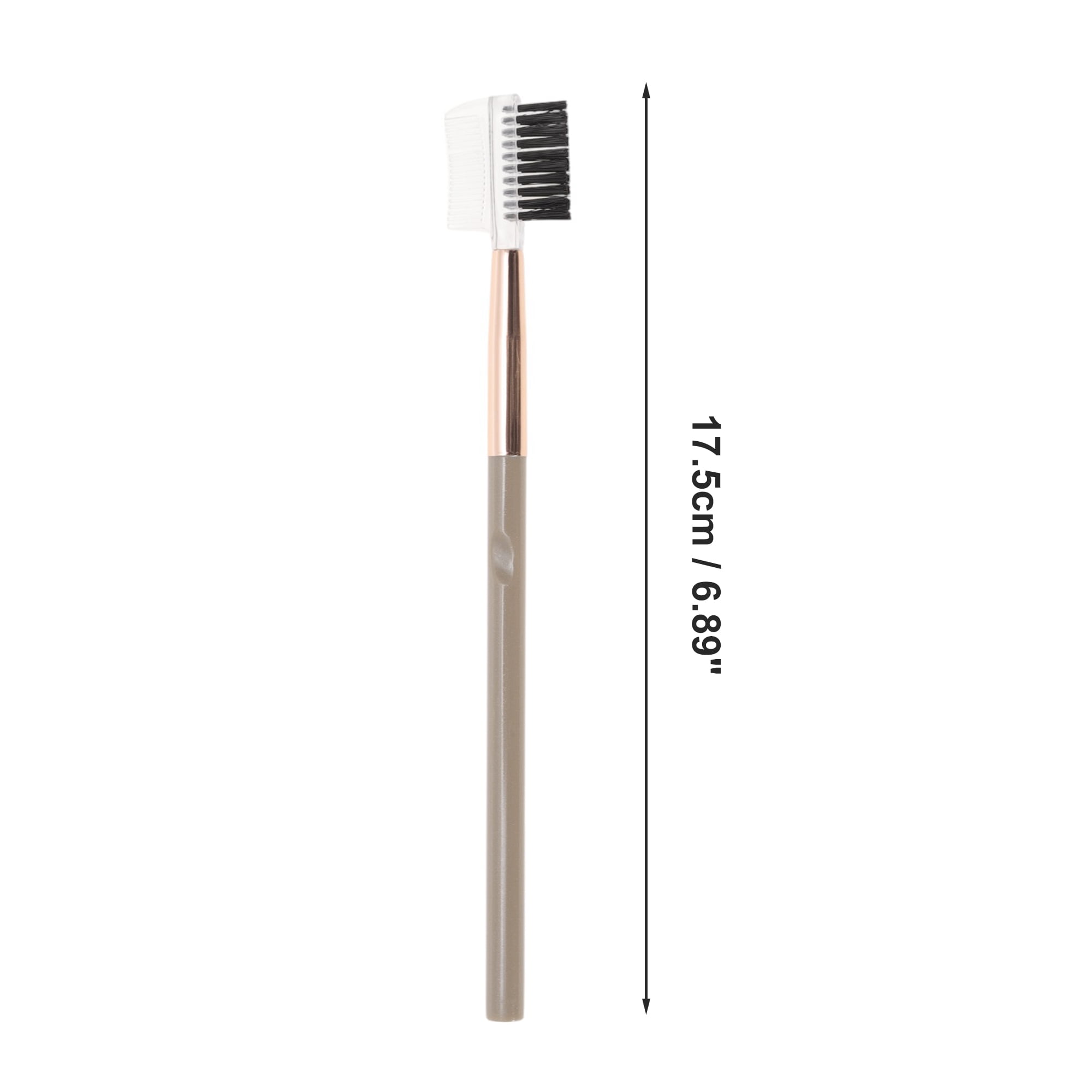 Unique Bargains 1 Pc Durable Eyelashes Brush Light Coffee Color