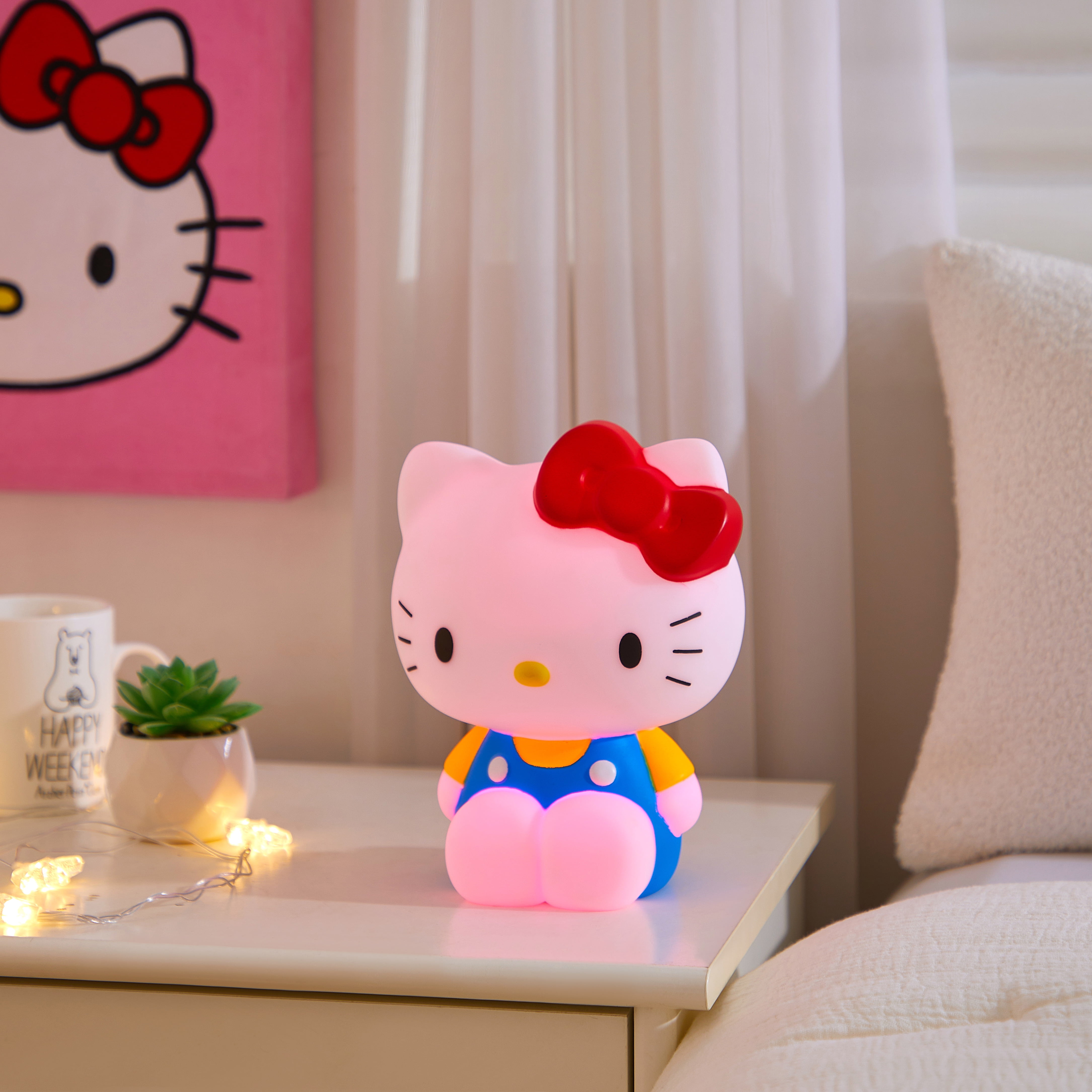 8" Hello Kitty Jumbo Squishy LED Mood Night Light