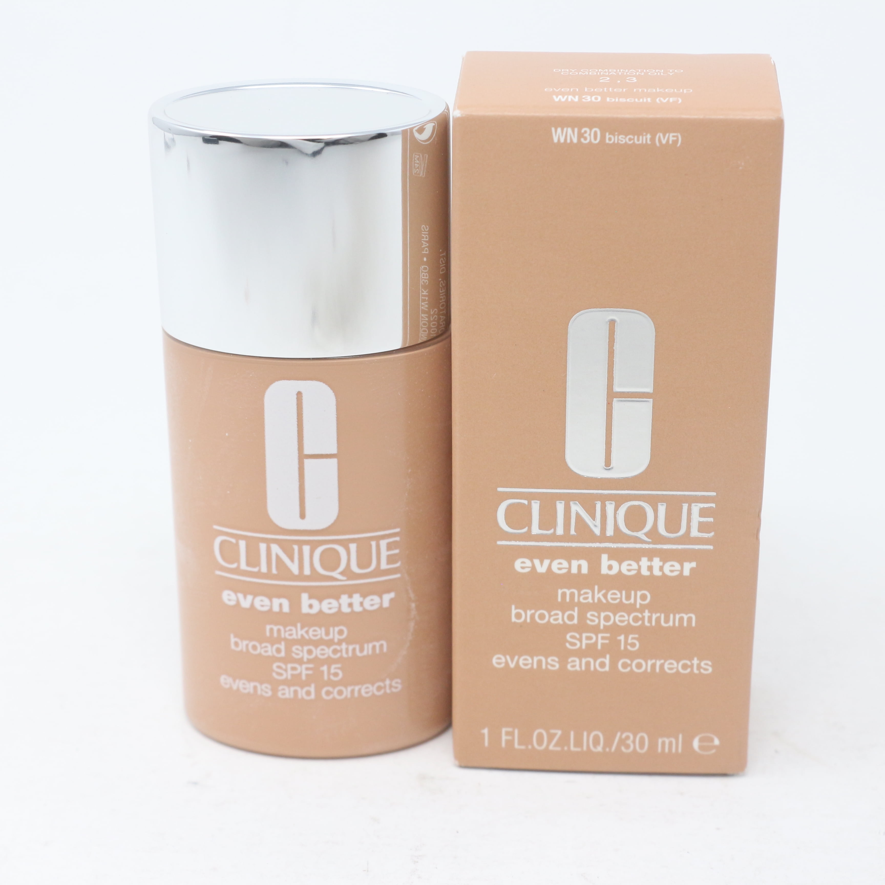 Clinique Even Better Makeup Broad Spectrum SPF 15 - WN 54 Honey Wheat (Moderately Fair, Warm-Neutral Undertones)