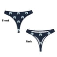 thumbnail image 3 of Fotbe Wolf And Moon Tanga Sin Costuras para Mujer con Estampado – Panties Invisibles, Transpirables y Cómodos para Uso Diario-4X-Large, 3 of 6