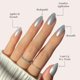 thumbnail image 3 of Press On Nails Glamnetic Something Blue Short Almond, 3 of 6